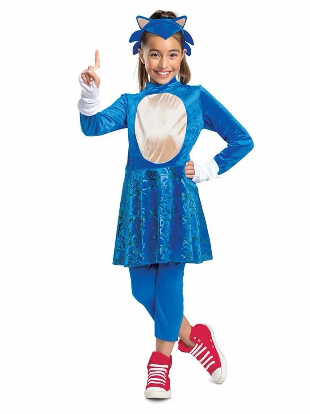 Sonic the Hedgehog Costume for Girls, Official Sonic Movie Costume
